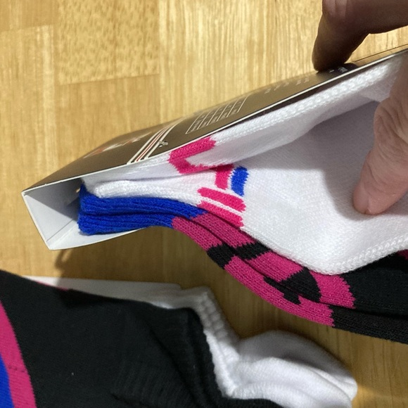 3 x 2 Pair Fila No Show Socks - Size 6-10 - Picture 3 of 8